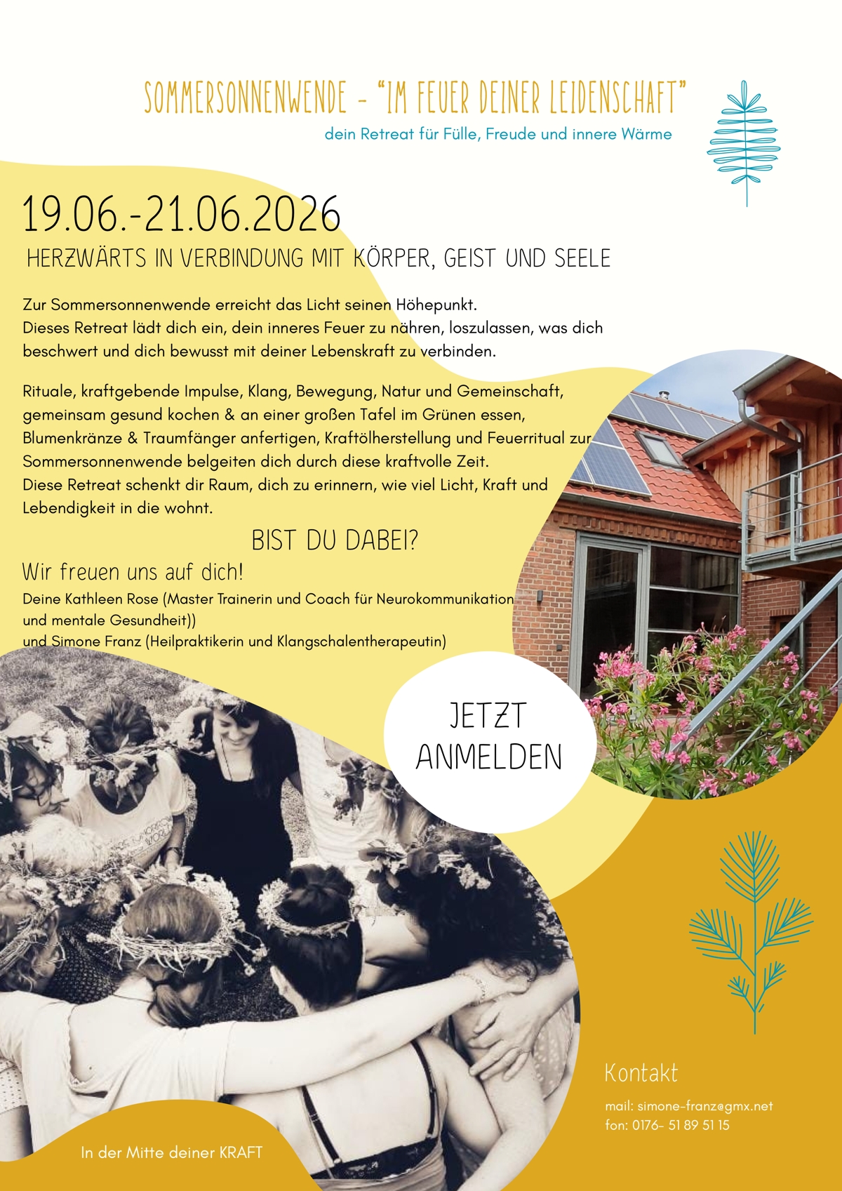 Retreat-Wochenende-Intro verlinktes Intro für Angebot Retreat-Wochenende