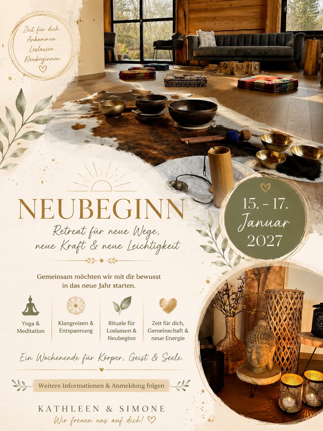 Retreat-Wochenenden Angebot Retreat-Wochenenden 2027